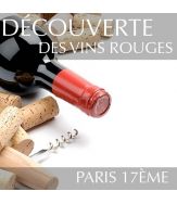 Découverte des vins rouges Paris